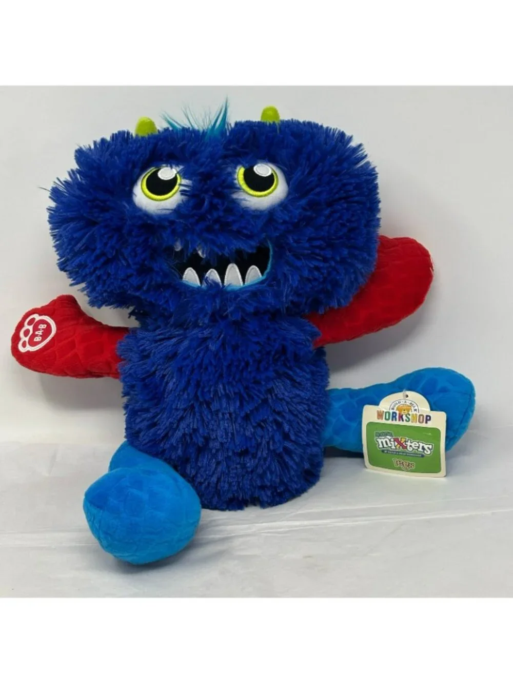 BUILD-A-BEAR Lot Monster Mixters Bodies Arms NWT Legs Arctic Chill Blue